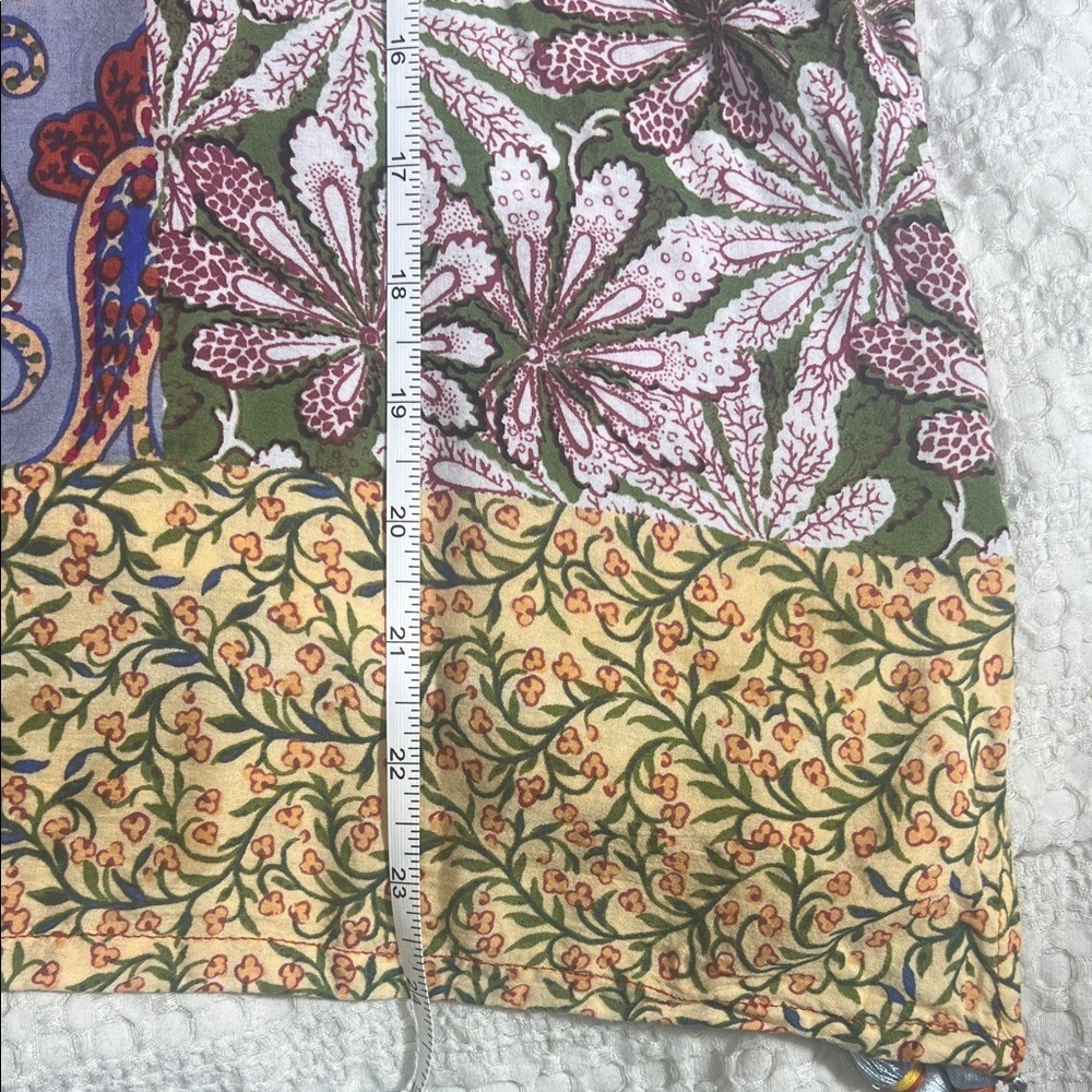 Anthropologie Multicolor Floral Blouse size S - Picture 7 of 10